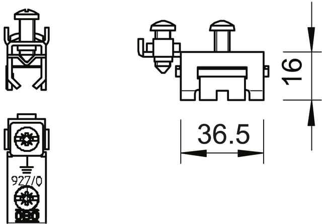 OBO Bettermann Vertr Schellenkörper 927 SCH-K-VA - 5057930