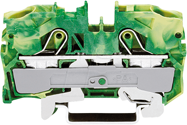WAGO GmbH &amp; Co. KG Schutzleiterklemme 2-Leiter, TS 35 2010-1207
