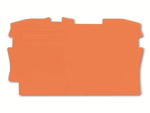 WAGO GmbH &amp; Co. KG Abschluss-u.Zwischenplatte 0,8mm dick 2002-1292