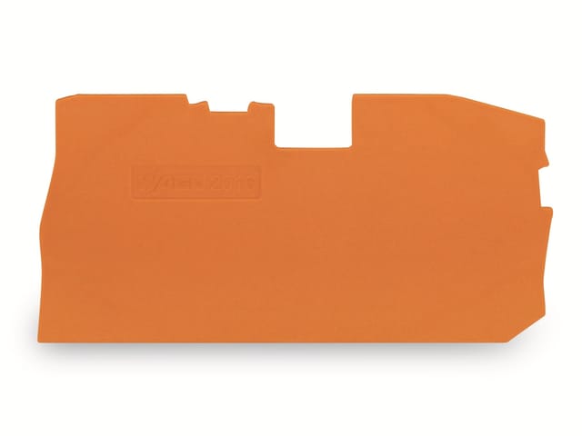 WAGO GmbH &amp; Co. KG Abschluss-u.Zwischenplatte 1mm dick 2016-7192