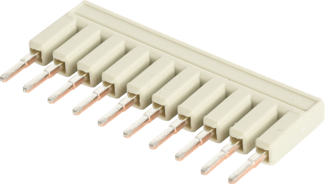 WAGO GmbH &amp; Co. KG Kammbrücker 10-fach Nennstrom 18A 2001-410