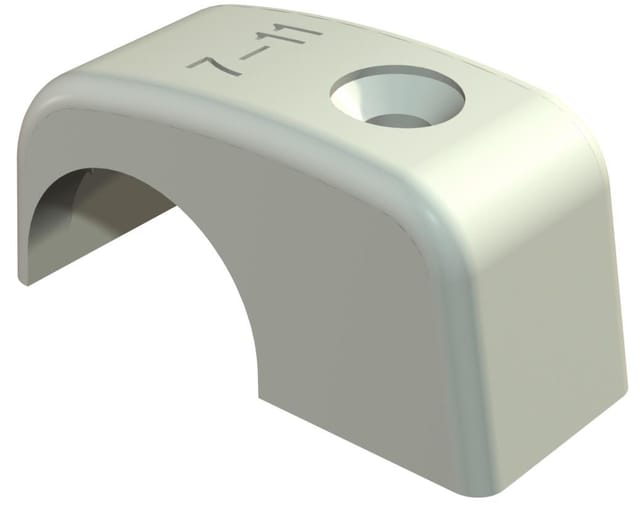 OBO Bettermann Vertr ISO-Nagelschelle 4-7mm PP, lgr 4029 - 2215071