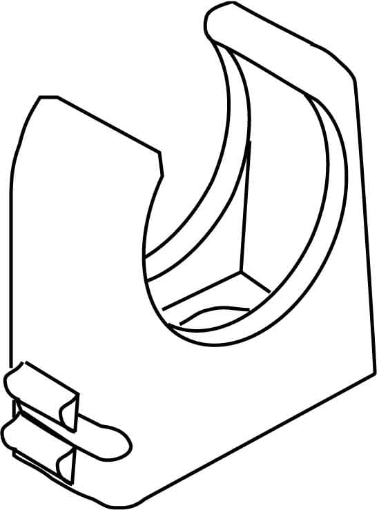 HKL RO-Clip-Rohrschelle lgr M16 796.090 - 796090