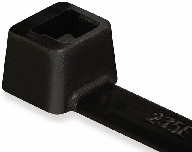 HellermannTyton Kabelbinder 4,6x385 schwarz T80L-W - 111-05460