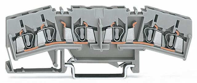 WAGO GmbH &amp; Co. KG Doppelstockklemme grau 280-675