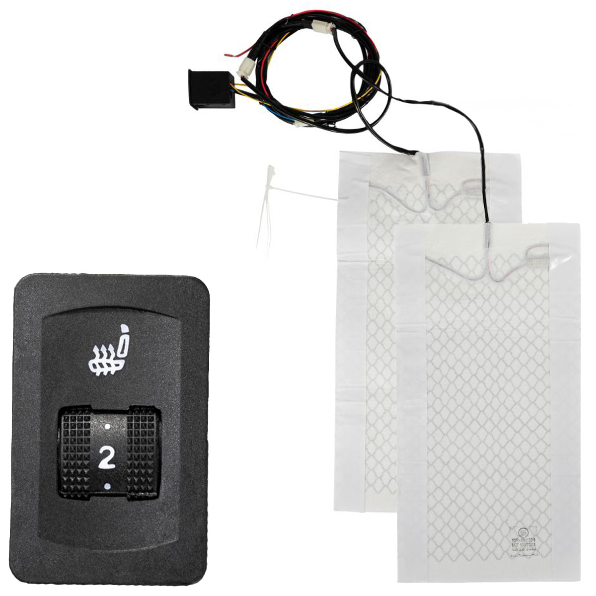 Sitzheizung Auto 12v Carbon Nachrüsten - 5 Stufen - Universal Kfz Pkw Heizmatte 7l-r7qo-ervr-ca