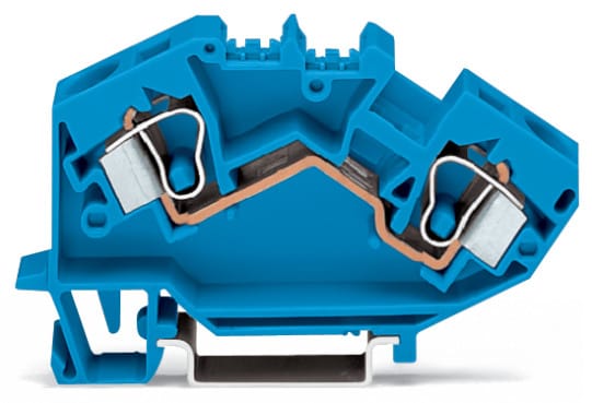 WAGO GmbH &amp; Co. KG Durchgangsklemme 0,2-10mmq blau 784-604