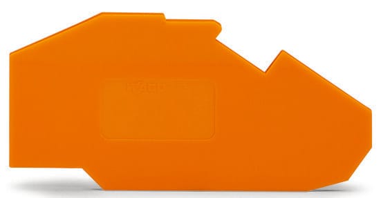WAGO GmbH &amp; Co. KG Abschluß- u.Zwischenplatte orange 780-317