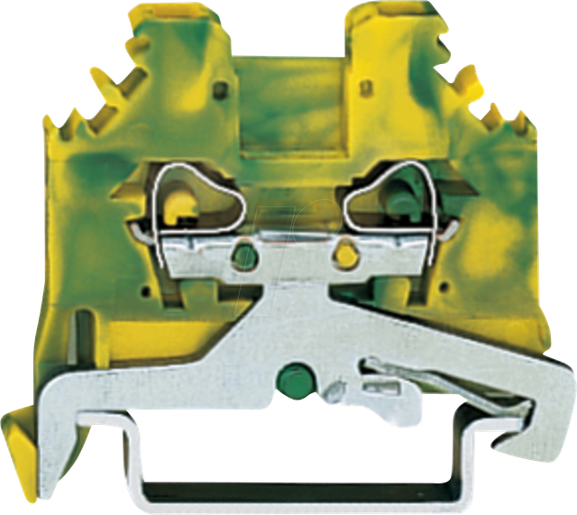 WAGO GmbH &amp; Co. KG Schutzleiterklemme 0,08-2,5mmq gn/gelb 280-107