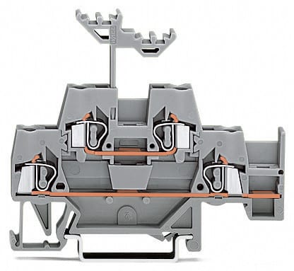 WAGO GmbH &amp; Co. KG Durchgangsklemme 0,08-2,5mmq grau 280-520