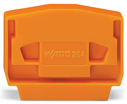 WAGO GmbH &amp; Co. KG Abschluß-u.Zwischenplatte grau 4mm dick 264-368