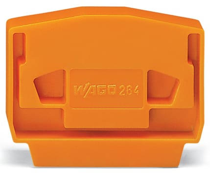 WAGO GmbH &amp; Co. KG Abschluß-u.Zwischenplatte grau 4mm dick 264-368
