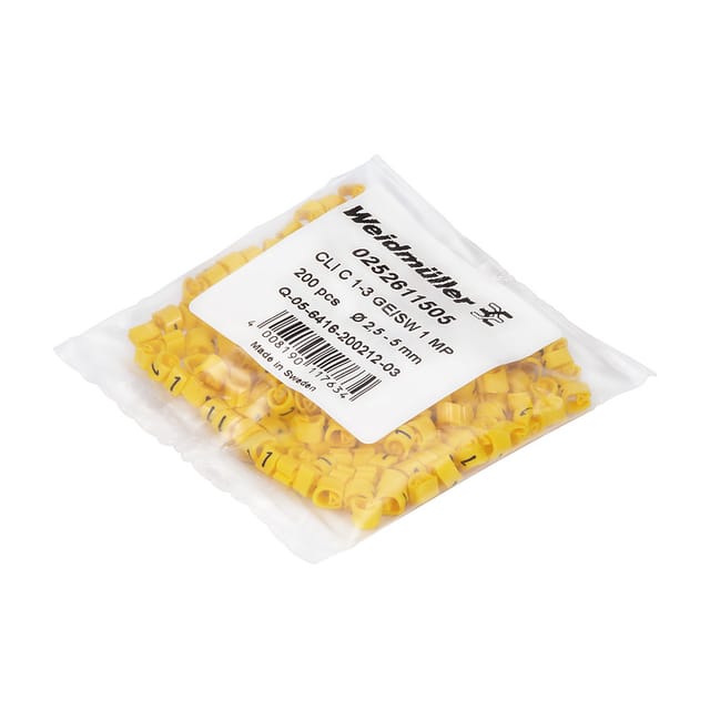Weidmüller Leitermarkierer CLI C1-3GE/SW 0 MP - 252611502