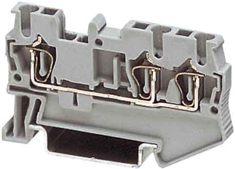 Phoenix Contact Durchgangsklemme 0,08-4qmm B=5,2mm gr ST 2,5-TWIN - 3031241