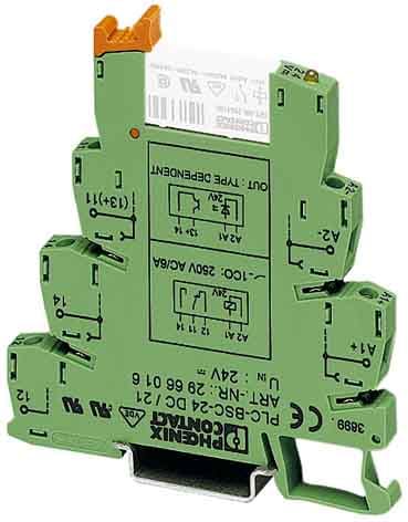 Phoenix Contact PLC-Grundklemme Eingang 24VAC/DC PLC-BSC- 24UC/21 - 2966029