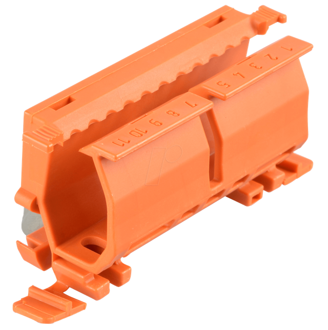 WAGO GmbH &amp; Co. KG Befestigungsadapter f.2-5pol. orange 222-500