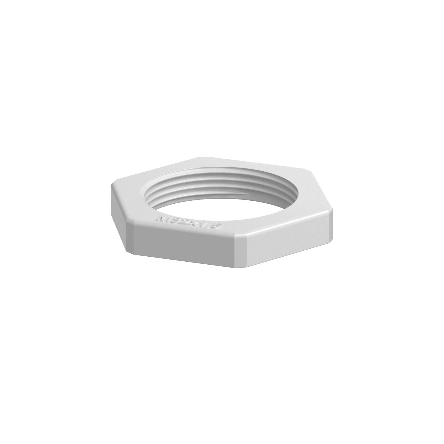 OBO Bettermann Vertr Gegenmutter Iso 116 M25 LGR PA - 2048930