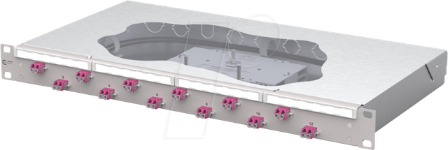 Metz Connect Patchfeld splice 12xLC-D OM4 1504577512-F
