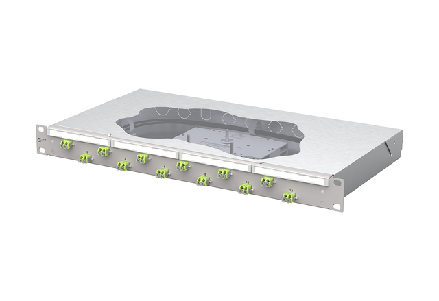 Metz Connect Patchfeld splice 12xLC-D OM5 1504587M12-F