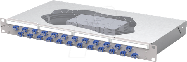 Metz Connect Patchfeld splice 24xLC-D OS2 1504597424-E