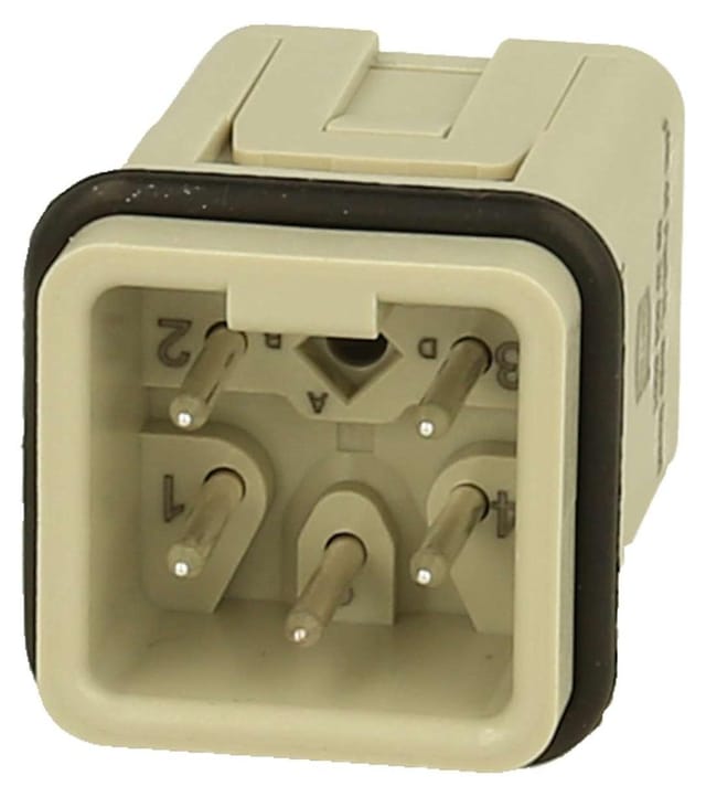 Harting Einsätze, Push-In, Stift, Polycarbonat (PC) 09200045001