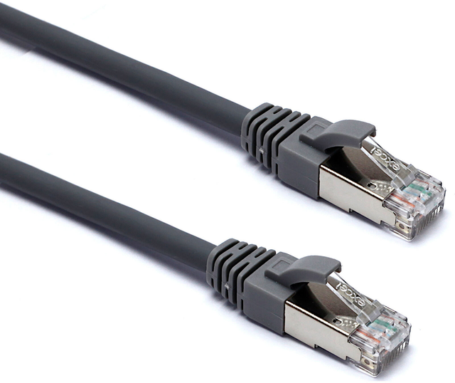 Excel Networking Patchkabel S/FTP gr 15m Cat.6A AWG26 106-009
