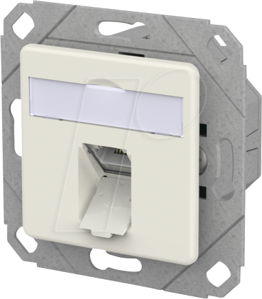 Metz Connect RJ45 Anschlussdose IDC reinweiß 130D371102-I