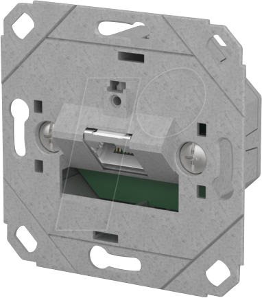 Metz Connect RJ45 Anschlussdose LSA++ UP0 metallisch 130E371200-I