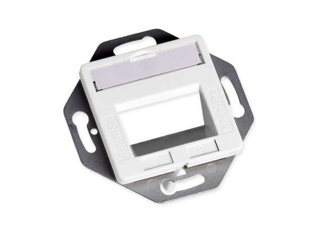 Corning Rahmenset RAL 9010 WAXWSE-S0201-C001
