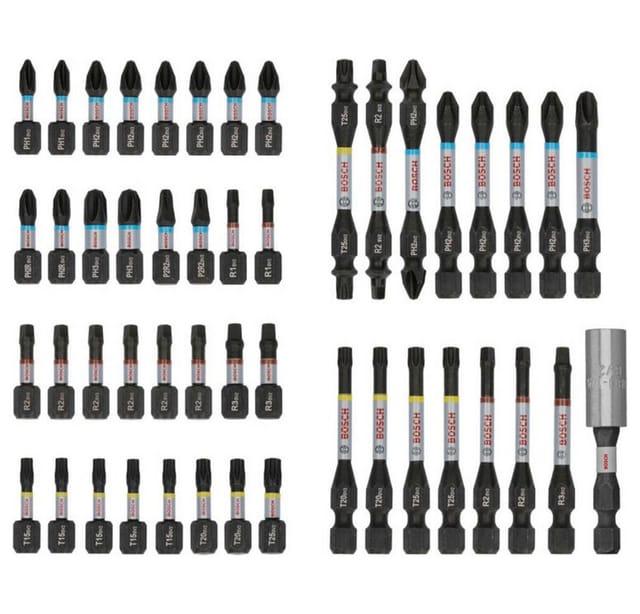 Bosch Power Tools PRO Impact Schrauberbit Set, 48-tlg. 2608521U88VE(48)