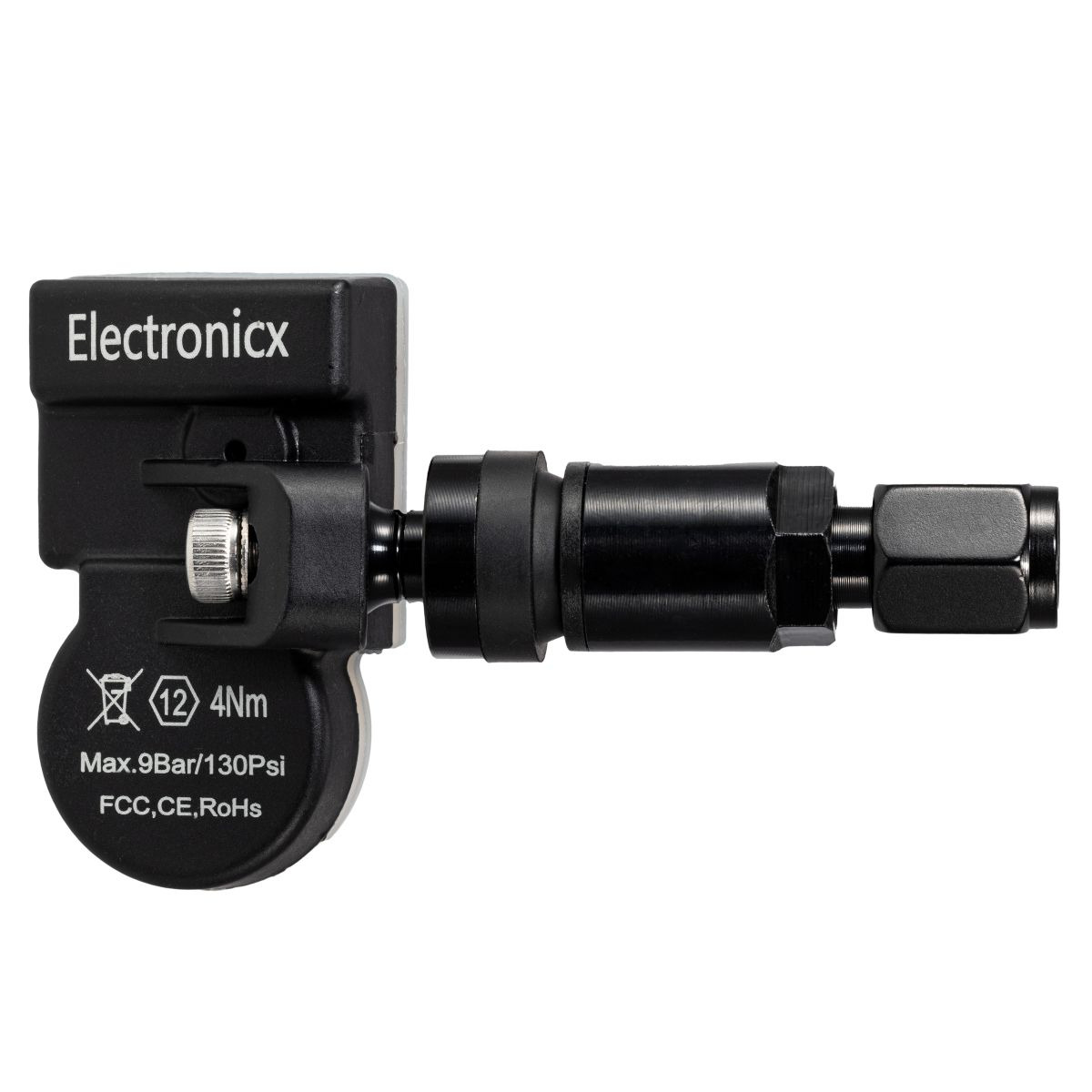 1x Rdks Sensor Metall Schwarz - Fiat Scudo Elektro 2022-2024 - Reifendrucksensor Tpms
