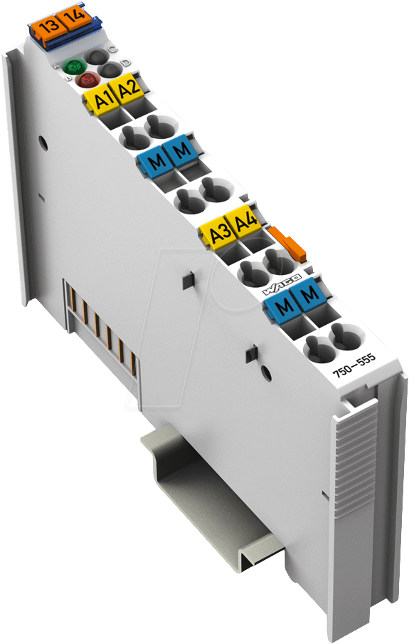 WAGO GmbH &amp; Co. KG Analog Ausgangsklemme 4AO 4-20mA 750-555