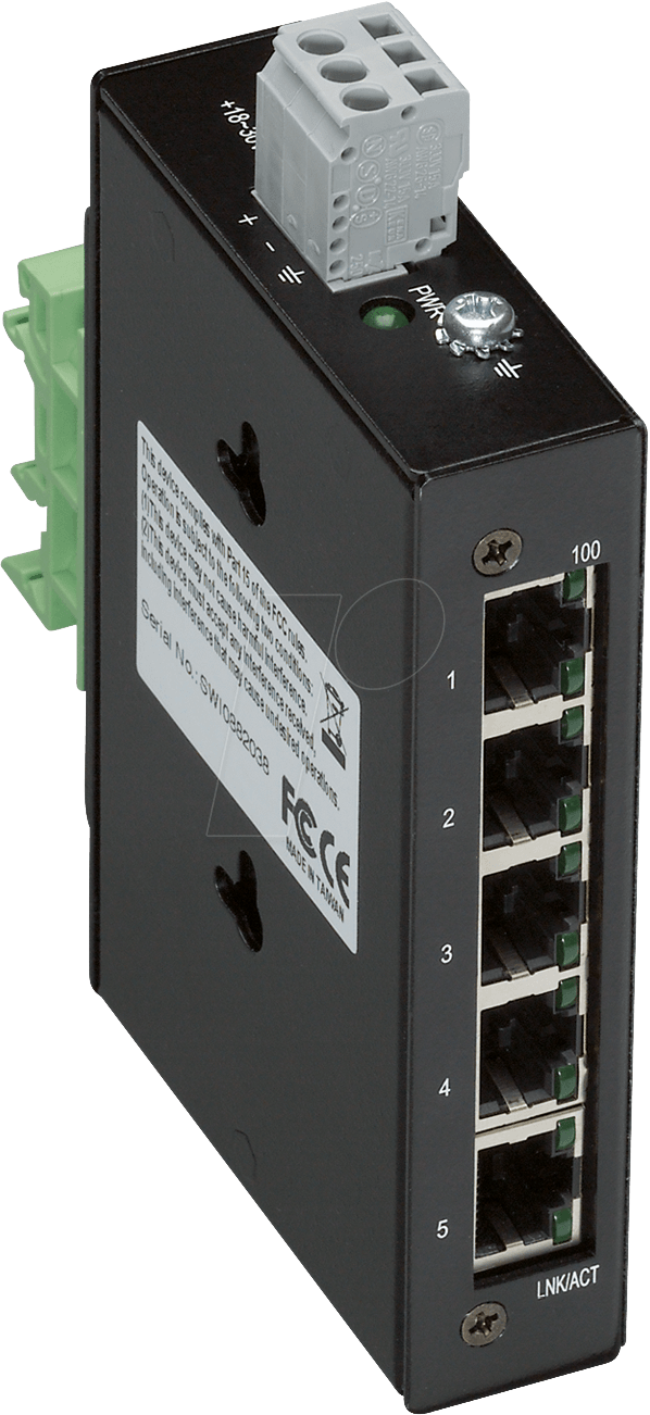 WAGO GmbH &amp; Co. KG Industrie Eco Switch 5 Port 852-111