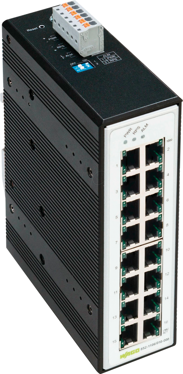 WAGO GmbH &amp; Co. KG INDUSTRIAL-SWITCH 852-1106