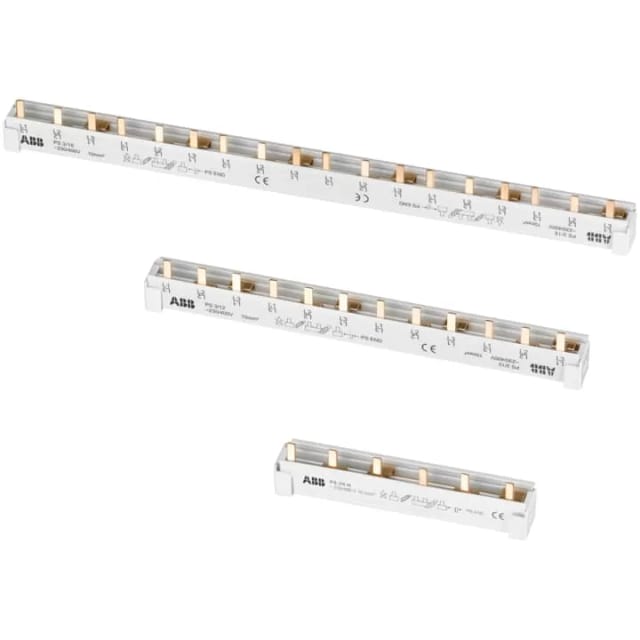 ABB Stotz S&amp;J Phasenschiene 2-p., 58 Pins,10qmm PS4/58NNA