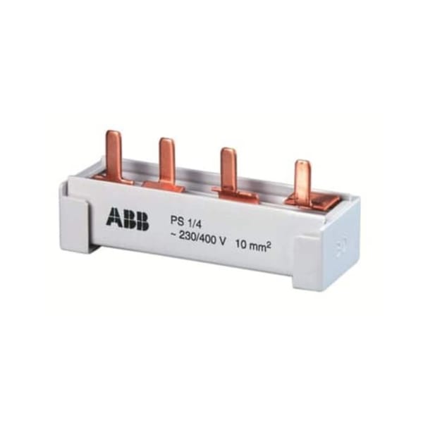 ABB Stotz S&amp;J Phasenschiene 4Ph., 12Pins, 10qmm PS4/12NN