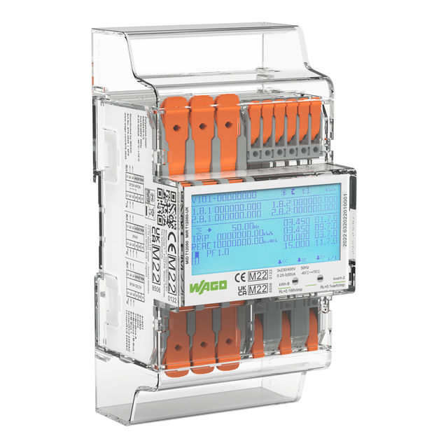 WAGO GmbH &amp; Co. KG Energieverbrauchszähler Direktanschluss 65A 879-3020