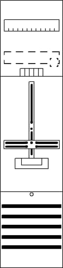 Striebel&amp;John Zählerfeld 7RE 1Z vorverdrahtet DF17C1