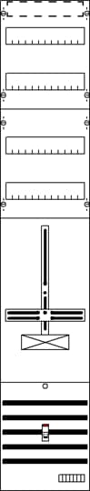 Striebel&amp;John Zählerfeld 9RE 1S+2RE vorverdr. DF19AAV