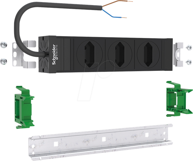 ABN Steckdose 3-fach 0-90° drehbar ABNPE303P02
