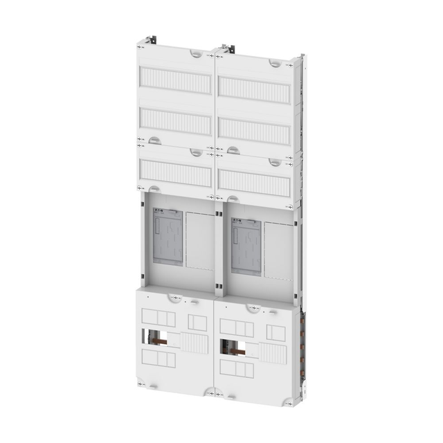 Eaton Zählerfeld eHZ 1.050 mm Feldanzahl = 2, Zähl ZSD-Z27B0021/16QMM