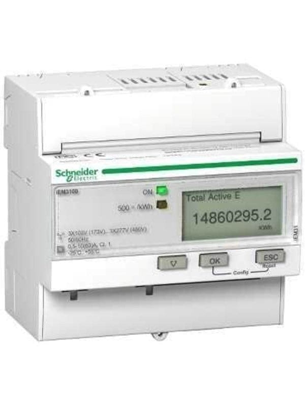 Schneider Electric Energiezähler IEM3110 3P+N 63A Puls Mid A9MEM3110