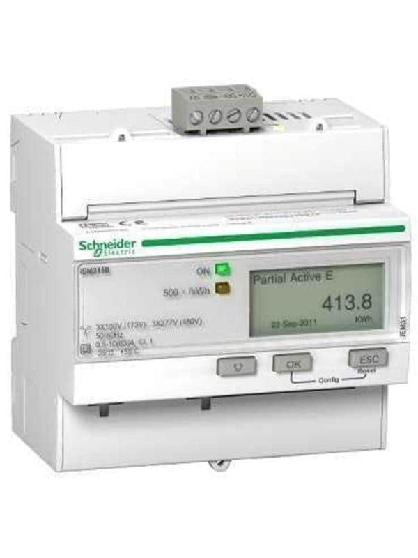 Schneider Electric Energiezähler IEM3150 3P+N 63A Modbus A9MEM3150