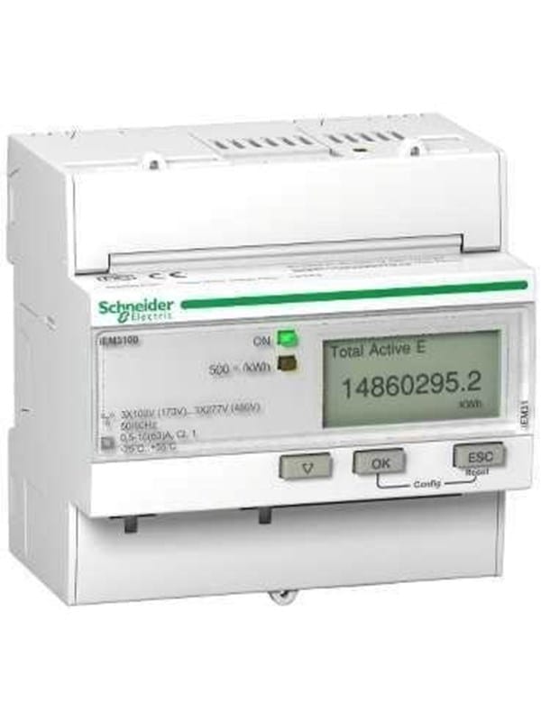 Schneider Electric Energiezähler IEM3210 3P+N 5A Pulse Mid A9MEM3210