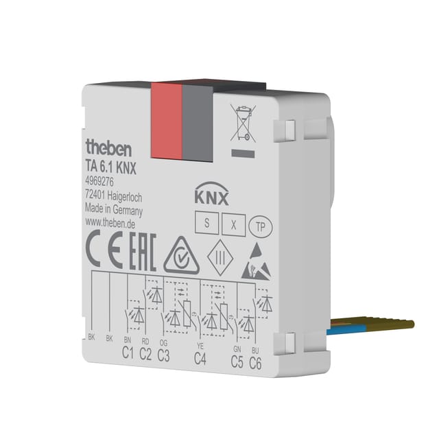 Theben KNX-Tasterschnittstelle Binäreingang 6-fach TA 6.1 KNX
