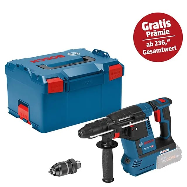 Bosch Power Tools Akku-Bohrhammer mit SDS plus 061191000J