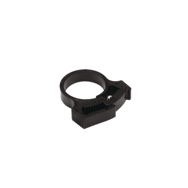 HellermannTyton Schlauchschelle schwarz, 6-6,8mm SNP10 PA66GF13 BK100