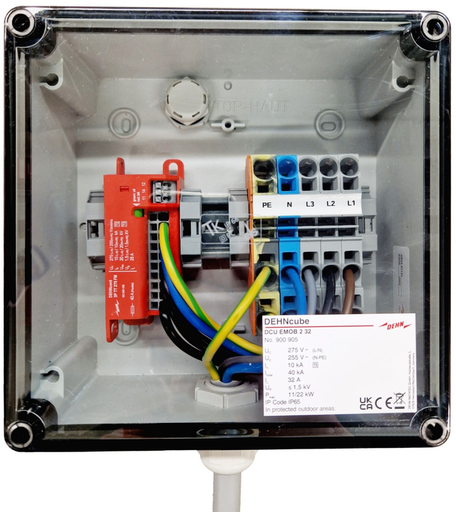 DEHN Überspannungsableiter Typ 2+3 DCU EMOB 2 32