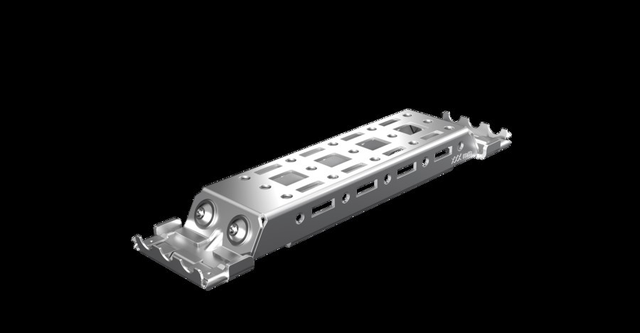 Rittal AX Schiene f.Innenausbau T210mm 2394.210 (VE4)