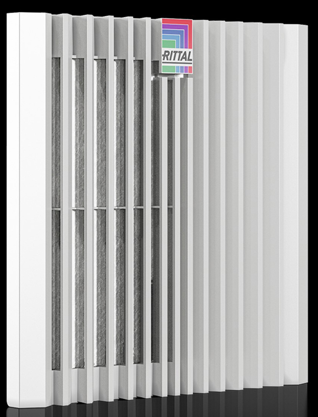 Rittal Blue e+ Austrittsfilter EMV, RAL 7035 SK 3240.400